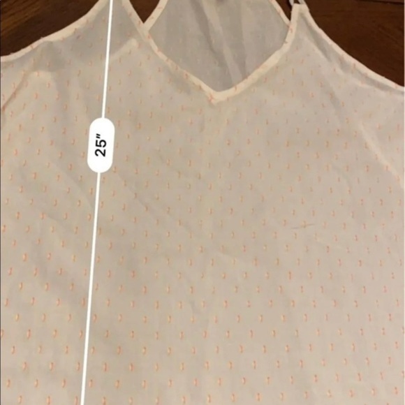 Lou & Grey White Neon Print Halter Top Large - Picture 3 of 10